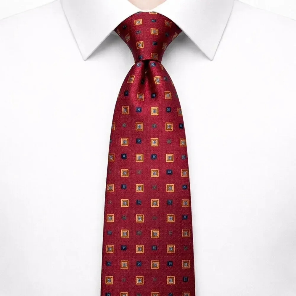 Pierre Balmain Paris 100% Silk Tie Made in USA 57” Designer Necktie
